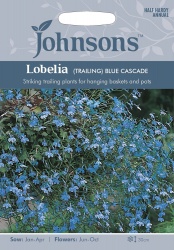 Lobelia Trailing Blue Cascade Seeds by Johnsons