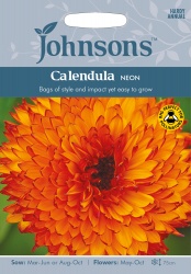 Calendula 'Neon' Seeds by Johnsons