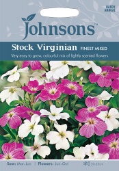 Stock 'Virginian Finest Mixed' Seeds by Johnsons