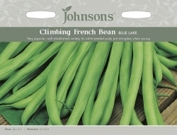 Climbing French Bean Seeds 'Blue Lake' by Johnsons