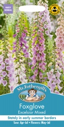 Foxglove Seeds 'Excelsior' by Mr Fothergills