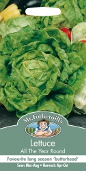 Lettuce Seeds All Year Round by Mr Fothergills