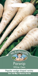 Parsnip Seeds White Gem by Mr Fothergill's