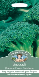 Broccoli Seeds Autumn Green Calabrese by Mr Fothergill's