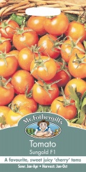 Tomato Seeds Sungold F1 by Mr Fothergill's