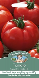 Beefsteak Tomato Seeds Country Taste by Mr Fothergill's